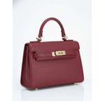 Bolsa Tira Colo Transversal Virna Bordô