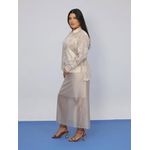 Bomber em organza bordada Nilda