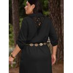 Vestido Chemise Aurora Preto