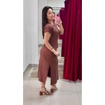 Muscle Dress Moletinho - MARROM