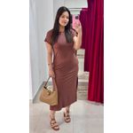 Muscle Dress Moletinho - MARROM