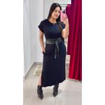 Muscle Dress Moletinho - PRETO