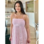 Vestido Longo Color - ROSA
