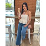 Cropped Peplum - BRANCO