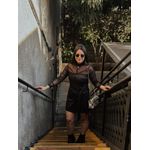 Vestido Alfaiataria Tomara que Caia - PRETO