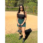 Saia Alfaiataria com Cinto - VERDE