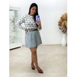 Blusa Tricot Cereja - BRANCO