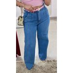 Wide Leg Jeans - AZUL 