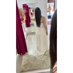 Vestido Longo Color - NUDE