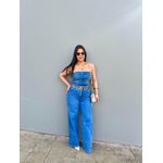 Corset Jeans - AZUL