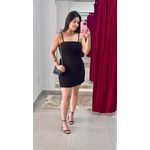 Vestido Curto Viscolinho - PRETO