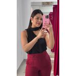 Blusa Alfaiataria Choker - PRETA 