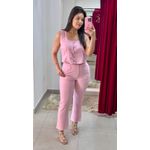 Conjunto Alfaiataria (Calça/Colete) - ROSA 