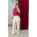 Conjunto Alfaiataria (Pantalona/Max Colete) - OFF WHITE