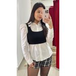 Short Tweed - PRETO/BRANCO