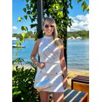 Saia Alfaiataria Peplum - BRANCA