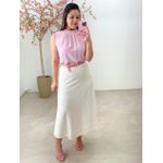 Cinto Couro Fivela Dourada - ROSA