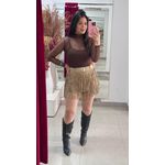 Body Tule - Marrom 