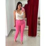 Calça Alfaiataria Com Cinto - ROSA