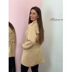 Sobretudo Cloe Areia