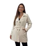 Sobretudo Cloe Off- White
