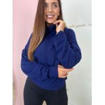 Blusa Tricô Julia Azul