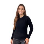 Blusa Tricô Modal Marina Preto