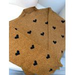 Blusa Trico Amanda Caramelo com Preto