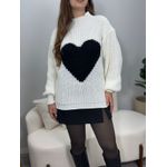 Blusa Tricô Luna Coração