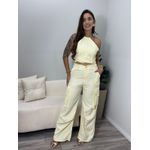 Conjunto Carla Amarelo Manteiga 