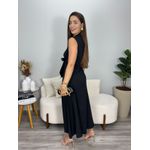 Vestido Coimbra Preto