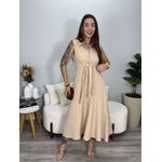 Vestido Coimbra Areia