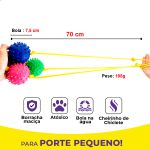 Cabo de Guerra Bola Cravo 75 - Big Bull Pet