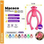 Macaquinho Brinquedo Porte Pequeno - Big Bull Pet