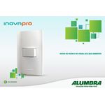 Interruptor Simples 10A-250V Branca - Alumbra