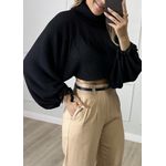 Cropped Tricot Bufante
