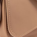 Bolsa Feminina Baguete Nude