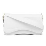 Bolsa Feminina Baguete Ombro Branca