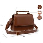 Bolsa de Mão Feminina Caramelo