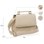 Bolsa de Mão Feminina Off White