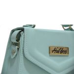 Bolsa Feminina Haldrys Pequena Verde Água