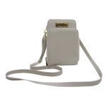 Bolsa Femimina Haldrys Porta Celular Off White