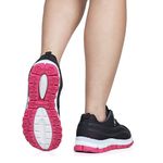 Tênis Esportivo Academia Preto e Pink