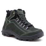 Bota Adventure Couro Legítimo Verde Militar