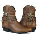 Bota Country Feminina Cano Curto Bico Fino