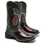 Bota Feminina Texana Café