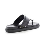 Sandália Papete Feminina Biker Floter Preto