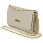 Clutch Feminina Haldrys Off White