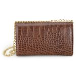 Clutch Feminina Sintético Caramelo