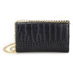 Clutch Feminina Sintético Preto